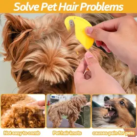445009188152 XANGNIER Knotting Comb Multifunctional Pet Hair #2