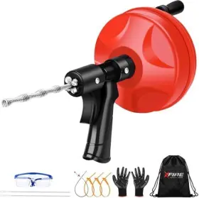 XAB4 XFIRE-GEAR Drain Auger Double Snake Tool #2