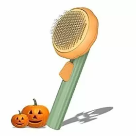 AW-C-201 XH PET Cat Brushes Cleaning Brush Shedding Pumpkin