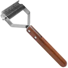 717331425098 XSBAIHUO Dog Combs Wood Handle Pet Brush Remove