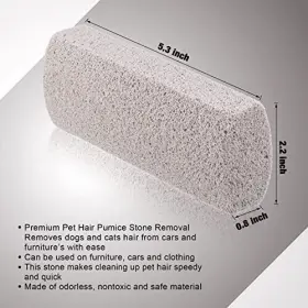 YW-XUNIEA-1153 XUNIEA Pet Hair Remover Cat Removal Pumice Dog #2