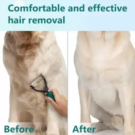 COMB001 XUSUCC Deshedding Dog Brush Cat Matted Fur Remover #3