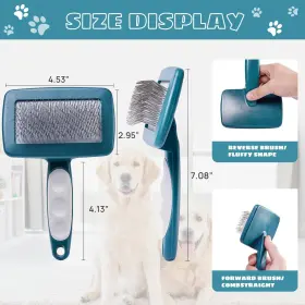 740727369119 Y.C-TOGET Poodles Doodles Brush Slicker Curly #3