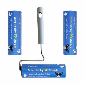 LR2206001 YABEEPET Extreme Lint Roller Handle Pet Hair Desig
