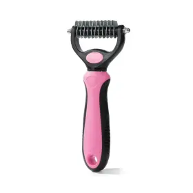 607648345793 YALIYA Pet Dematting Comb Pink