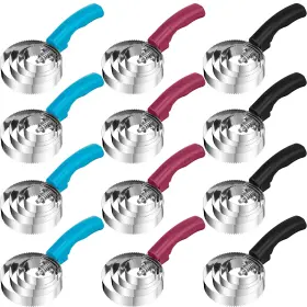 KAS1111 YAOMIAO Curry Comb Reversible Steel Rings Pack
