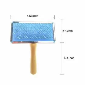 445002657631 YDDPET Wooden Cat Brush Dog Pet Rabbits #2