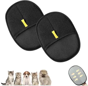 Mvsd YIISHUIIL Pet Hair Remover Anti Removal Gloves Sof