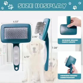 445009981975 YIKUN Poodles Doodles Brush Dog Slicker Groom #3