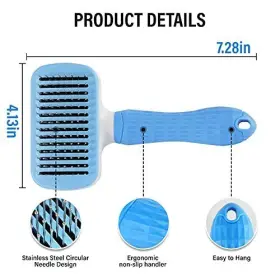 Zugercan YINGJI 01 Dog Brush Pet Deshedding Effectively Up #3