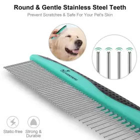 766884030563 YOPETAYU Pet Comb Haired Dogs Cats Removes Loose #2