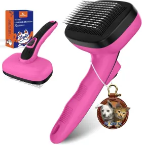 748432158967 YOYUPETA Dog Cleaning Slicker Brush Shedding