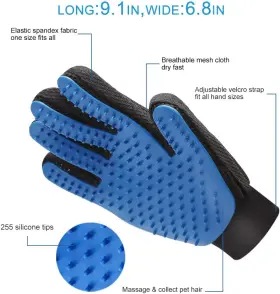 445019254298 YRIGHJO Pet Glove Dog Brush Gentle Deshedding #2