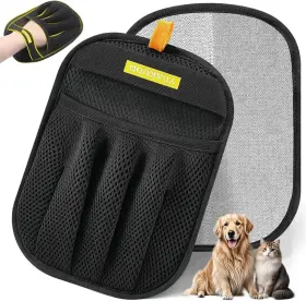 Y-PHRG-1 YUAKUOD Pet Hair Removal Glove Cats Dogs Finger