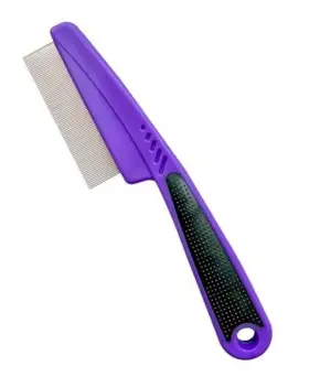 313031846869 YUMFLAN Flea Comb Rubber Handle Tick Dogs Cats