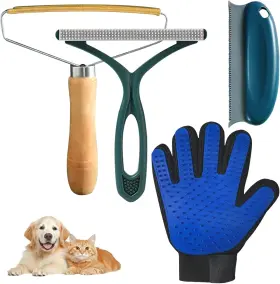 HAIR01 YUNLNNY Pet Hair Remover Tool Dog Cat Glove