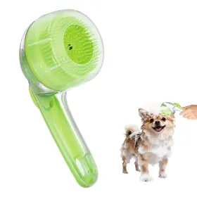 614553482475 ZAPLYTE Pet Bath Brush Bristled Bubble Maker