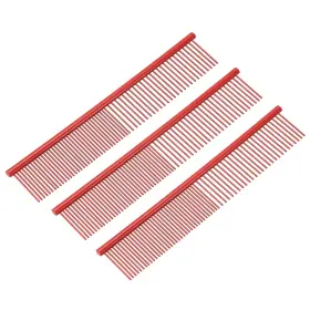 679134692612 ZAPLYTE Dog Cat Comb Pet Steel Coated Pack