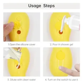 787380388743 ZHUISOUG Steamy Cat Brush Massager Shedding #3
