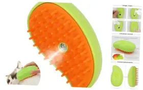 787380388750 ZHUISOUG Cat Steam Brush Shedding Steamy Hair