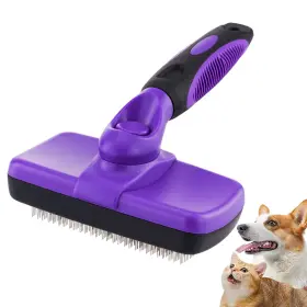 653948813555 ZNOKA Pet Brush Ultimate Dog Shedding Hair Fur
