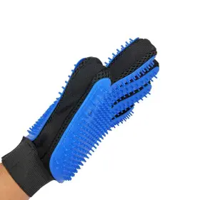 LMST001 ZOMTOP Double Gloves Cats Dogs Bath Massage Brush