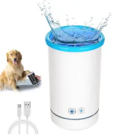 ZUNATE9B1D52NZS4-14 ZUNATE Automatic Dog Cleaner Electric Usb