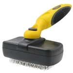 Pet Republique Retractable Slicker Brush - For Dogs, Cats, Regular, Black. Fixed Price $20.28.