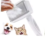 Self-cleaning Slicker Brush For Dogs & Cats, Grooming Combs Short White. Fixed Price $9.49.