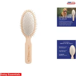 Handmade Beech Wood Dog Brush - Series 27mm Oval Pin For All Hair Types. Fixed Price $67.53.