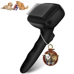 Yoyupeta Dog Brush For Shedding, Self Cleaning Slicker Medium, Black. Fixed Price $28.88.