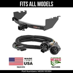 For 19 Chevy Silverado 1500 Ld Trailer Hitch + 4way Wiring Fits All Models Curt. Fixed Price $328.99.