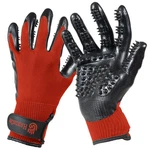 H Handson Pet Grooming Gloves - Patented 1 Ranked, Award Winning Shedding, Ba.... Fixed Price $42.35.