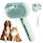 Pets Hair Grooming Massage Deshedding Cleaning Brush & Remover Dog Cat Comb. Fixed Price $15.72.