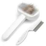 Prime Pets Long Pin Cat Brush, Self-cleaning Slicker Brush For Indoor Cats, 3.... Fixed Price $22.34.