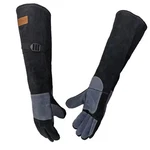 23.6 Inches Leather Animal Handling Gloves, Multipurpose Pet Glove For Grabbi.... Fixed Price $39.02.