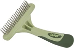 Pet Safari Dog Undercoat Rake - Top-grade Double Row Rotating Pins Dematting Rak. Fixed Price $31.99.