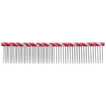 Ueetek Stainless Steel Pet Shedding Comb 6.30 * 1.38 0.12 Inch, Rose Red. Fixed Price $22.43.