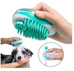 Pet Life 'swasher' Shampoo Dispensing Massage And Bathing Brush. Fixed Price $14.99.