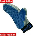 Mr. Peanut S Pet Grooming Glove Deshedding Hair Removal Mitt With Gentle Si.... Fixed Price $16.14.