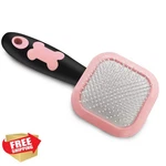 Petpawjoy Slicker Brush Small Dogs Cats Pink Gentle Shedding Pin. Fixed Price $34.99.