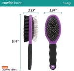 Hartz Harts Groomer's Groomers Best Combo Dog Brush Dual Sided Comb Dogs Pets. Fixed Price $12.99.
