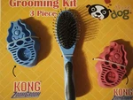 New Kong Zoom Groom 3 Pc Dog Grooming Kit. Brush Set. Pet Care Items.. Fixed Price $13.99.