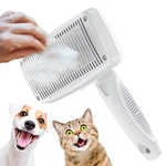 Crala Self-cleaning Slicker Brush For Dogs & Cats, Grooming Combs White. Fixed Price $23.15.