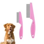 Nqeuepn Pet Hair Comb, 2 In 1 Multifunctional Comb For Grooming Pink. Fixed Price $13.18.