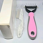 Dog Undercoat Rake Deshedding Tool 11 Tooth Grooming Comb For Thick Fur Dogs Cat. Fixed Price $5.99.