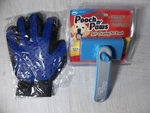 Pooch N' Paws Self Cleaning Pet Brush And Glove. Fixed Price $22.99.
