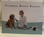 Cordless Pet Grooming Vacuum Vacuyahu 3 In 1 Multipurpose, New, Open Box. Fixed Price $53.88.