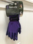 Hands On Wet/dry Grooming Size Medium Shedding Bathing Gloves For Pets Purple. Fixed Price $17.00.