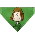 Peanuts Pet Bandana Peppermint Patty Smiling Face Pose Green Slip On Collar Band. Fixed Price $20.28.